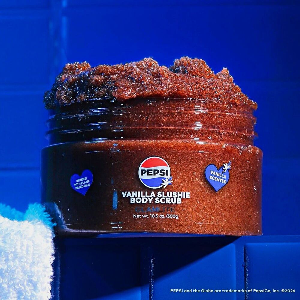 Glamlite Pepsi Vanilla Slushie Body Scrub 10.5 oz